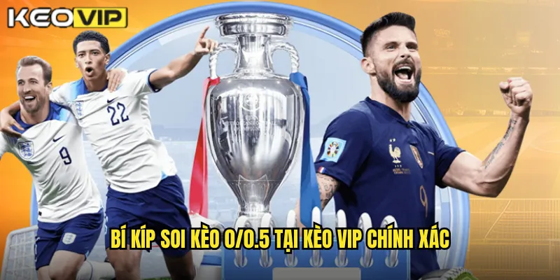 Kèo 0/0.5 Kèo Vip - Kèo Chấp Nửa Trái An Toàn Nhất 2 Bí kíp soi kèo 0/0.5 tại Kèo vip chính xác